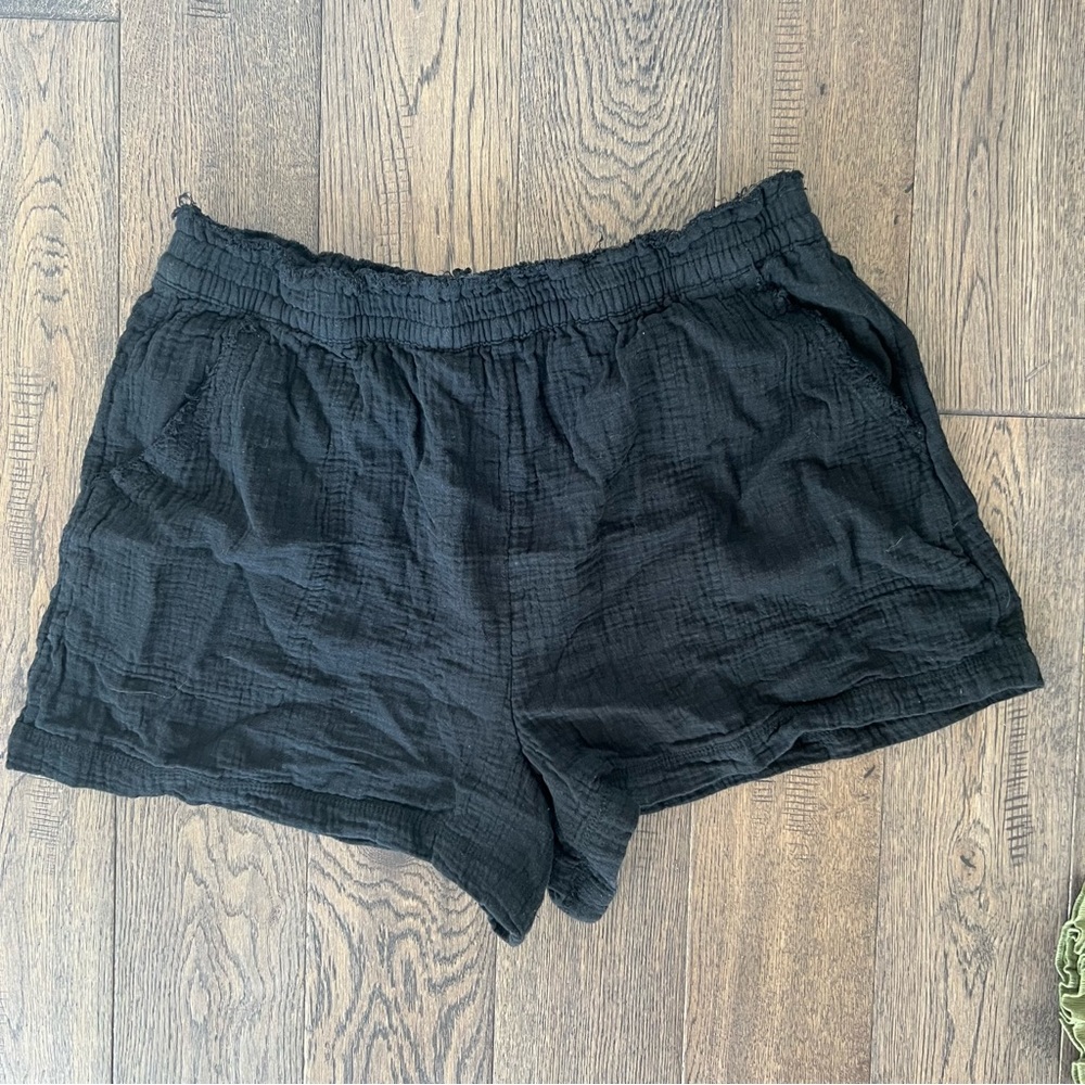 Aerie Crinkle Linen Short